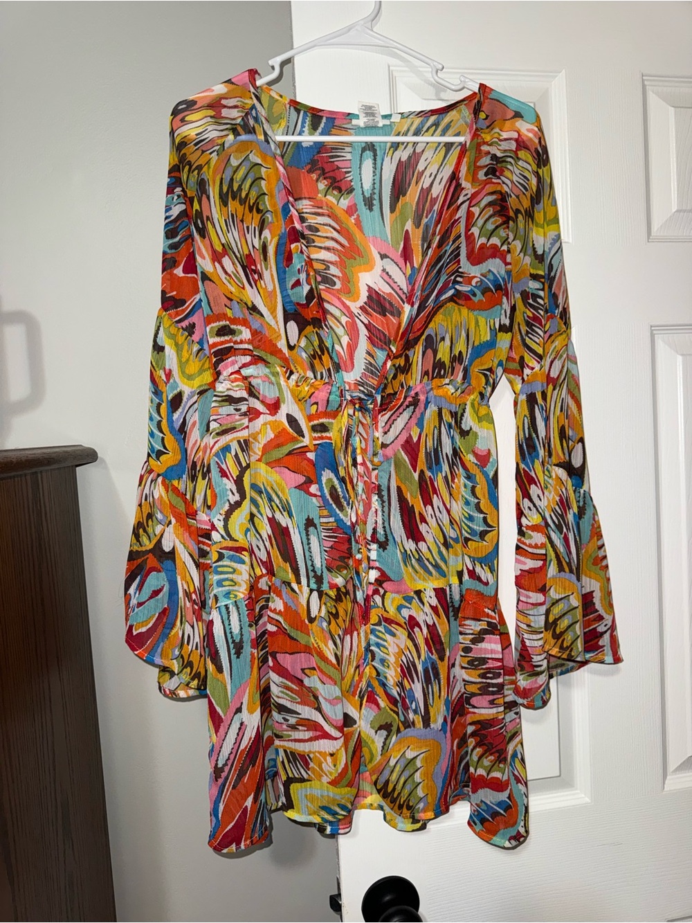 Bleu Rod Beattie Multicolor Duster/Cover Up